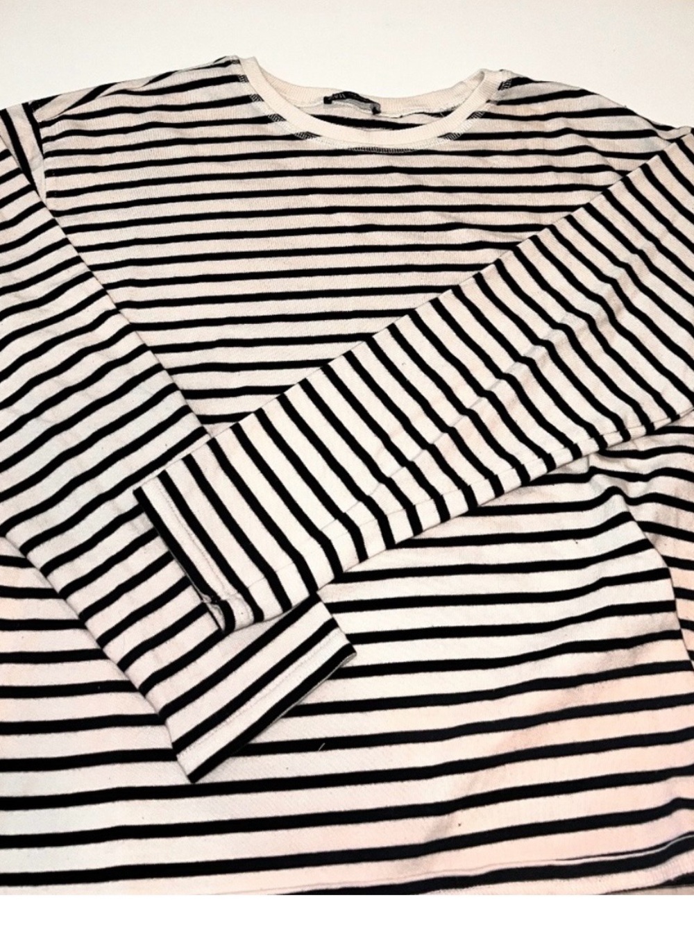 Zara Cotton Striped Shirt - Picture 2 of 4